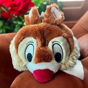 Vintage Walt Disney World Dale Youth  Plush Hat Chip And Dale Hat